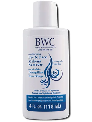 Beauty Without Cruelty Creamy Eye Make-up Remover, 4 fl. oz. - Extra Gentle Eye Make-up Remover