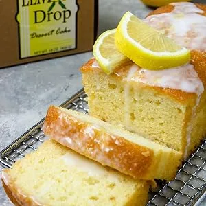 Beatrice Bakery Co. Amaretto Freshly Made Premium Delicious Old Fashioned Dessert Fruit Cake German Syrup Sweet & Nutty with Sliced Almonds 14 oz - lemon drop
