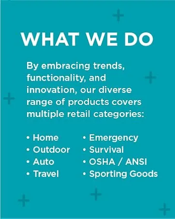 Be Smart Get Prepared 330 Piece First Aid Kit, All-Purpose - What We Do