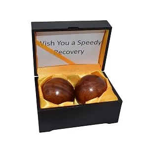 BCQLI 2 Inches Baoding Balls Chinese Health Exercise Stress Balls Rosewood - DIY greeting cards