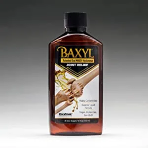 Baxyl Hyaluronan Liquid, 6 oz.(Pack of 2) - Baxyl joint relief bottle