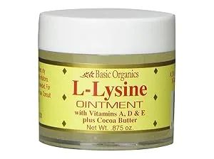 Basic Organics L-Lysine Lip Ointment, 0.875 oz - product information 2