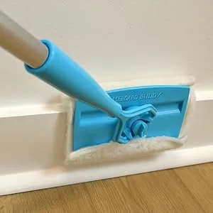 Baseboard Buddy  Baseboard & Molding Cleaning Tool! Includes 1 Baseboard Buddy and 3 Reusable Cleaning Pads, As Seen on TV - Wet or Dry