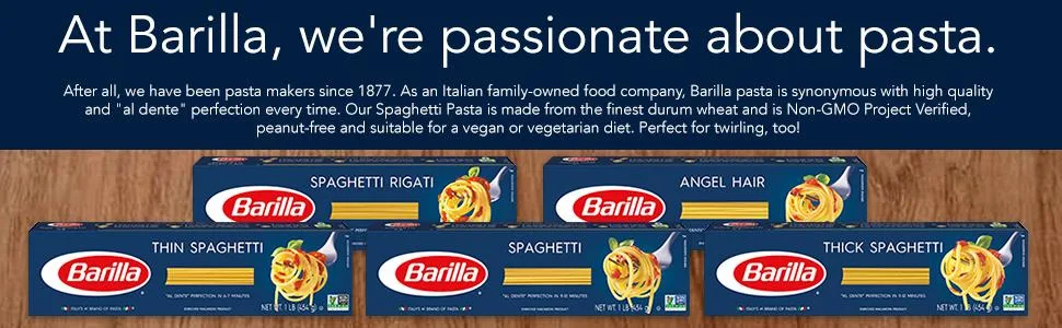 Barilla Spaghetti Pasta, 160 Ounce (1000354005) - product information 1