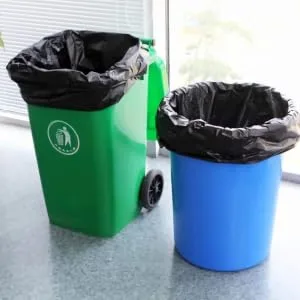 VICASKY Thicken Rubbish Bag 20pcs Garbage Trash Home Rubbish Disposable for Flat Bags Bag Large Household Thickening - product information 2