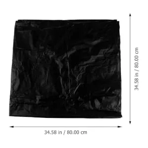 VICASKY Thicken Rubbish Bag 20pcs Garbage Trash Home Rubbish Disposable for Flat Bags Bag Large Household Thickening - product information 3