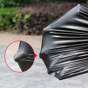 VICASKY Thicken Rubbish Bag 20pcs Garbage Trash Home Rubbish Disposable for Flat Bags Bag Large Household Thickening - product information 6