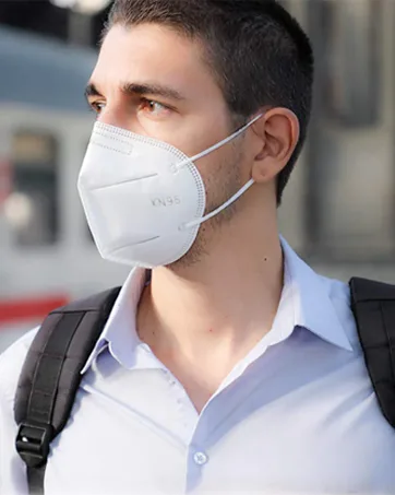  20 PACK 5-Ply Disposable Face Mask - Premium Material and Comfortable Fit for Safe and Effective Wear - Masks, White Masks. KN Masks. KN 95 Masks, Masks for Men