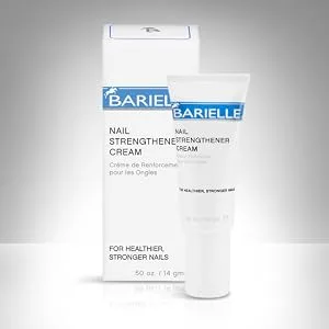 Barielle Travel Size Nail Stregthener Cream, 0.5-Ounces Tub - both