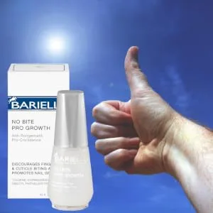 Barielle No Bite Pro Growth, 0.5 Ounce - Nail Biting Prevention Treatment for Adults & Children, Stops Nail Biting - MADE IN USA - BA1093 THUMBS