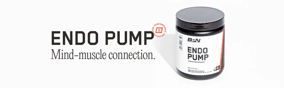 Bare Performance Nutrition Endo Pump Muscle Pump Enhancer, L-Citrulline, NO3-T Betaine Nitrate & VasoDrive-AP Hydrolyzed Casein Tripeptides (30 Servings, Blue Raspberry) - bpn; bare performance nutrition; pump enhancer; caffeine free; pre workout supplement; muscle pump