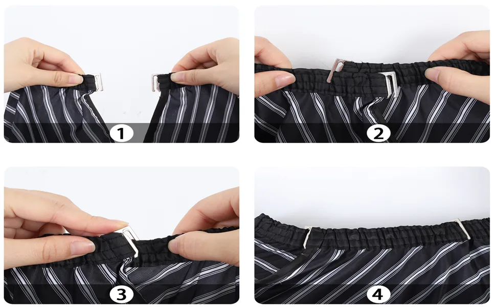 Barber Cape and Neck Duster Brush,Waterproof Polyester Salon Hair Cutting Cape, Haircut Cape with Adjustable Elastic Neckline Black and White Stripes - barber brush
