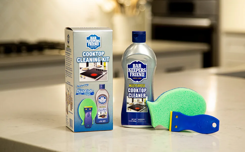 Bar Keepers Friend Cooktop Cleaning Kit - 13oz - Cooktop Kit