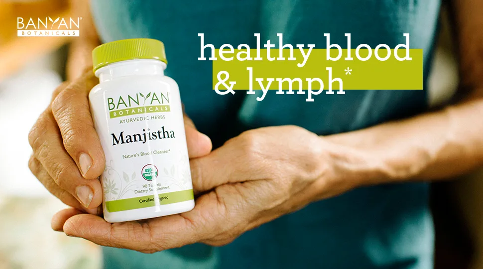 Banyan Botanicals Manjistha Tablets - USDA Organic - Rubia cordifolia - Cleanses The Blood & Lymph - Ayurveda - product information 9