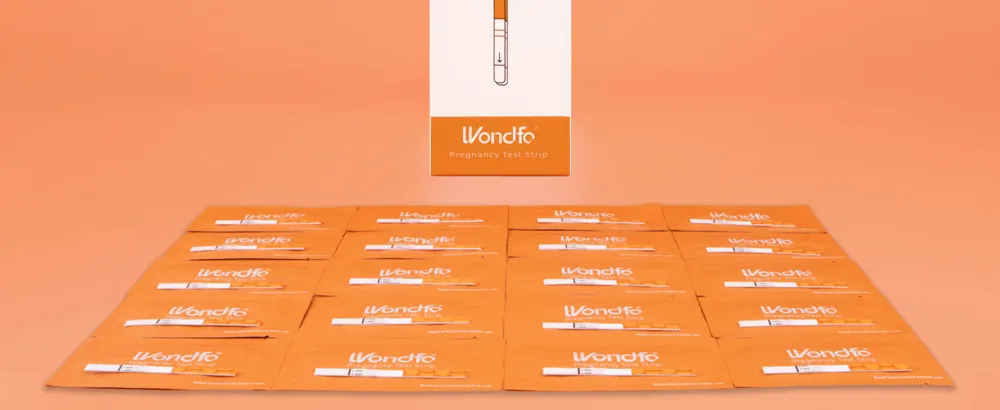 Wondfo Pregnancy Test Strips - 25 Pack Early Result Pregnancy Test Highly Sensitive Fast Home Self-checking Kit Clear HCG Test Results Test De Grossesse 25 Hcg - product information 15