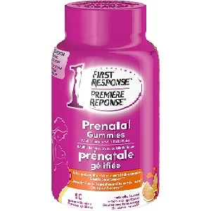 First Response Prenatal Gummy Multivitamin with Folic Acid 90 Count (45-day supply) NEW - first response prenatal gummies