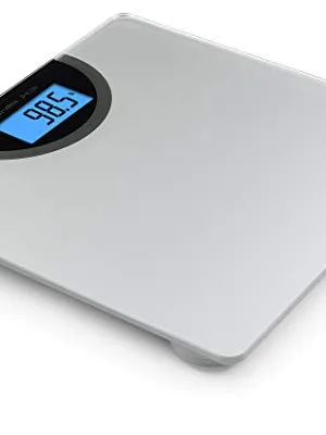 BalanceFrom Digital Body Weight Bathroom Scale with Step-On Technology and Backlight Display Silver - product information 2