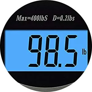 BalanceFrom Digital Body Weight Bathroom Scale with Step-On Technology and Backlight Display Silver - product information 4