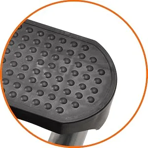 BalanceFrom Adjustable Stepper Stepping Machine with Resistance Bands, Gray - product information 4