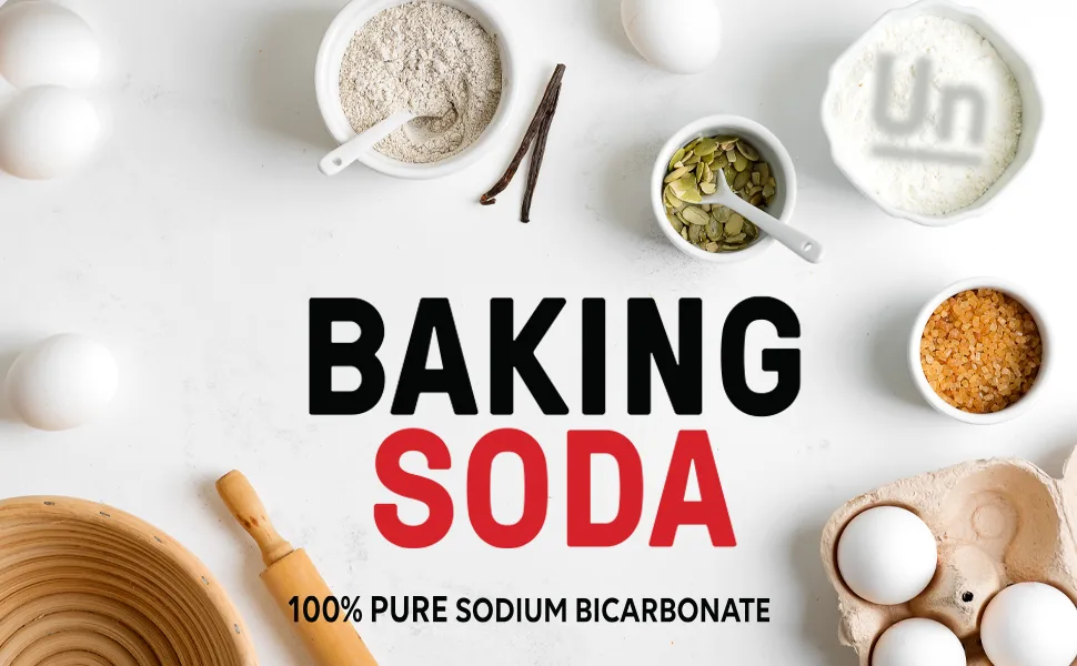 Baking Soda, 4 oz. by Unpretentious Baker, Non-GMO, Great for Baking & Cooking, Leavening Agent, Pure Sodium Bicarbonate 4 Ounce (Pack of 1) - product information 1