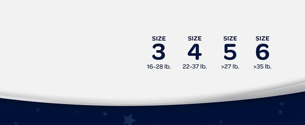 Huggies Overnites Nighttime Baby Diapers Size 4 Giga 52 Ct Size 4 (52 Count) New - sizing