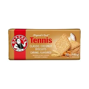 Bakers Tennis Biscuits (200g) - Pack of 2 - Tennis Caramel