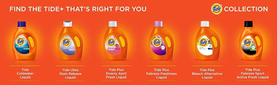 Tide Coldwater Clean Laundry Detergent Liquid Laundry Soap Fresh Scent 2.04 L 44 loads 2.04 l (Pack of 1) - Find the Tide+ That