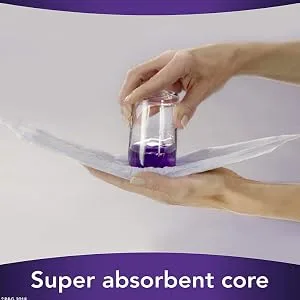 Always Discreet Incontinence & Postpartum Pads For Women Size 6 Drops Extra Heavy Long Absorbency 54 Count 54 Count (Pack of 1) - product information 2