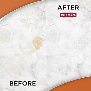 Weiman Granite Cleaner Polish and Protect 3 in 1-2 Pack - Streak-Free pH Neutral Formula for Daily Use on Interior & Exterior Natural Stone - product information 19