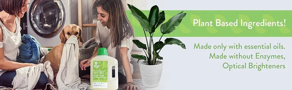 Nature Clean Laundry Liquid Detergent Lemon Verbena Sensitive Skin Tested 3 Liter Lemon Verbenna 3 l (Pack of 1) - Plant based ingredients only