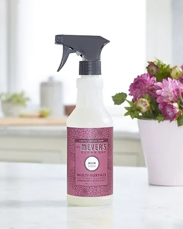 MRS. MEYER'S Clean Day Dish Soap Cruelty Free and Biodegradable Dishwashing Liquid Snow drop Scent 473 ml Bottle Clear 1 count Snowdrop - MMCD Mum MS Spray
