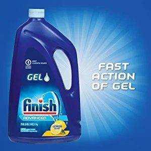 Finish Gel Dishwasher Detergent 2 in 1 Green Apple 1.6L Green Apple 1.6 l (Pack of 1) - product information 2