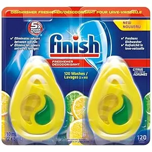 Finish Dishwasher Freshener/Deodorizer Citrus 2 Count - product information 1