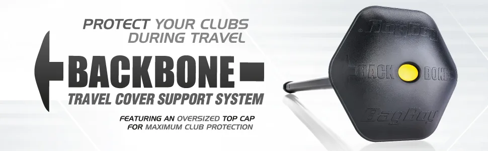 Bag Boy BackBone Travel Cover , Silver/Black - Backbone banner
