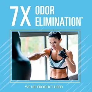Secret Invisible Solid Antiperspirant and Deodorant Cocoa Butter 45 g Cocoa Butter 45 g (Pack of 1) - 7X odor elimination. Woman boxing.