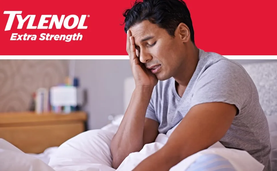Tylenol Extra Strength 500 mg eZ Tab Pack of 2 (300tab Total) - Tylenol Extra Strength
