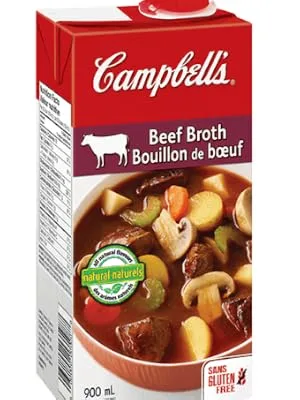 Campbell's Beef Broth 900 mL 900 ml (Pack of 1) - regular beef broth