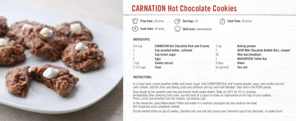 Carnation Hot Chocolate Light Envelopes 10x13g Sachets Hot Chocolate 13 g (Pack of 10) - recipe 2