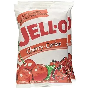 Jell-O Cherry Gelatin 1kg (2 Count) - product information 1