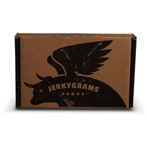 Bacon Crate  Includes 5 Awesome Bacon-Flavored Snacks Like Maple Bacon Jerky, Bacon Seasoning and More  Great Gifts for Men - Jerky Grams