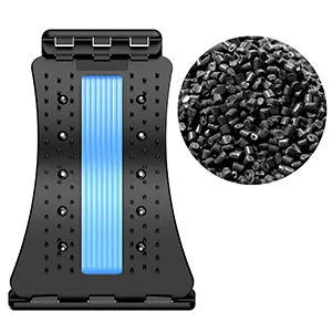 Back Stretcher, Lumbar Back Cracker Board Pain Relief Device, Multi-Level Lumbar Back Massager, Pain Relief for Herniated Disc, Sciatica, Scoliosis, Lower and Upper Lumbar Support Stretcher Black - product information 7