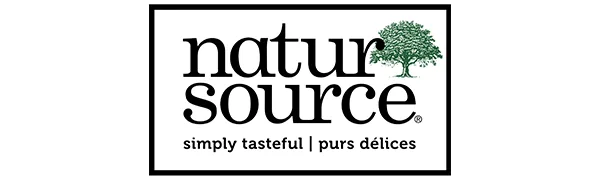 naturSource Artisanal Worcestershire Almonds Non-GMO Made in Canada Value Size Re-Sealable Zip Pack (500 Gram) - Natur Source Logo