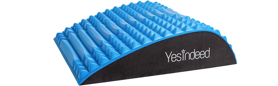 Back Stretcher Pillow - Dr. Approved for Back Pain Relief, Lumbar Support, Herniated Disc, Sciatica Pain Relief, Posture Corrector, Spinal Stenosis, Neck Pain, Support for prolonged Sitting (Pink) - point bag sitting pump out plus shark abdominal stick sore release crossfit pills tools cushions