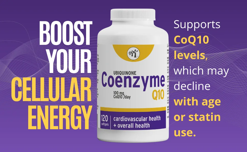 See Yourself Well CoQ10 120 count (Pack of 1) - Coenzyme Q10