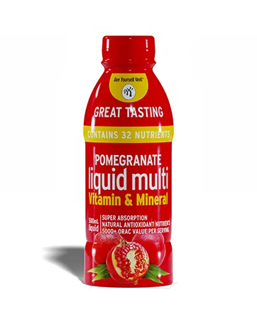 See Yourself Well CoQ10 120 count (Pack of 1) - Pomegranate Liquid Multi