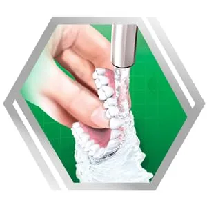 Polident 3 Minute Daily Denture Cleaner Triple Mint Fresh 96 Tabs (Packaging May Vary) 96's BEAUTY - rinse
