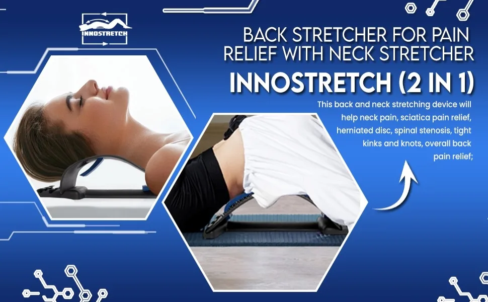 Back Cracker Neck Stretcher (2-1) Back Stretcher for lower back pain relief Neck Cloud for cervical traction Chiro Board back popper Back Cracker Board Neck hump corrector Neck Cracker Back Stretch Back &Neck Stretcher Combo - Back Cracker and Neck Cloud combo