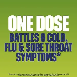 Mucinex Multi-Action Congestion Cold & Flu Caplets 20 count - one dose battles 8 cold, flu, & sore throat symptoms