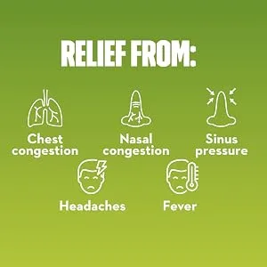 Mucinex Multi-Action Congestion Cold & Flu Caplets 20 count - relief from chest congestion, nasal congestion, sinus pressure, headaches & fever