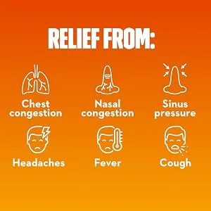 Mucinex Multi-Action Congestion Cold & Cough Caplets 20 count - relief from symptoms
